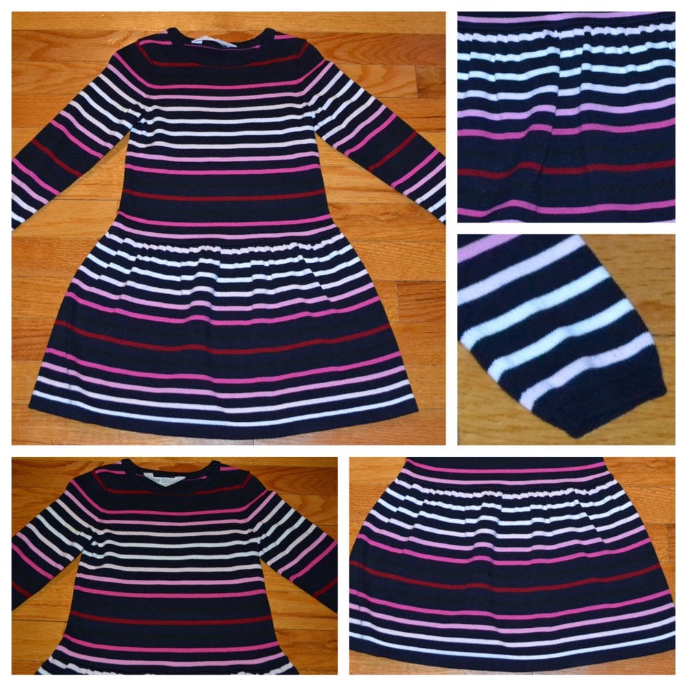 Youth girls H&M sweater dress, size 4-6Y (H&M size fits like a 6)